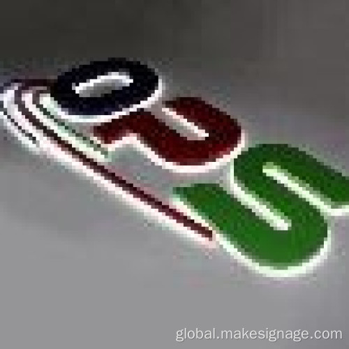 Custom Signage Design Paiting Channel Letter Sign Manufactory